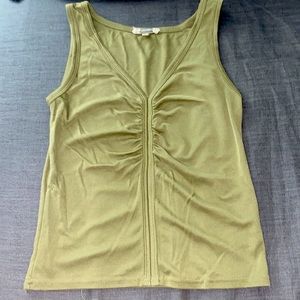 Ruched tank!